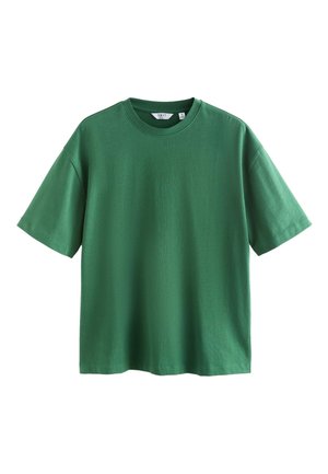 Next, RELAX FIT HEAVYWEIGHT T-SHIRT.  - REGULAR FIT - T-Shirt basic - green forest
