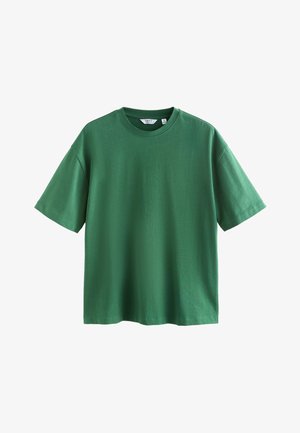 Next, RELAX FIT HEAVYWEIGHT T-SHIRT. - REGULAR FIT - T-Shirt basic - green forest