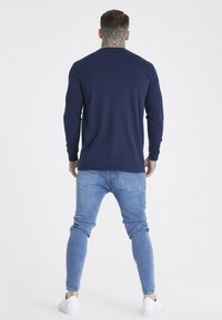 SIKSILK Camiseta de manga larga - dark blue
