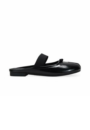 TABI DESTALONA CON LACITO - Sandalias planas - black