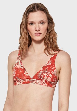 Top de bikini - coral