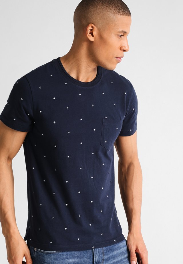 T-shirt imprimé - navy