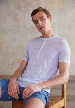 T-shirt basic - sky soft fade