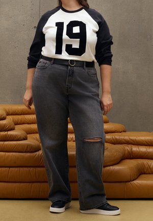 Vaqueros boyfriend - black denim