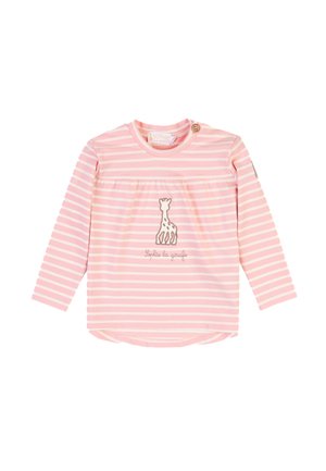 Long sleeved top - silver pink