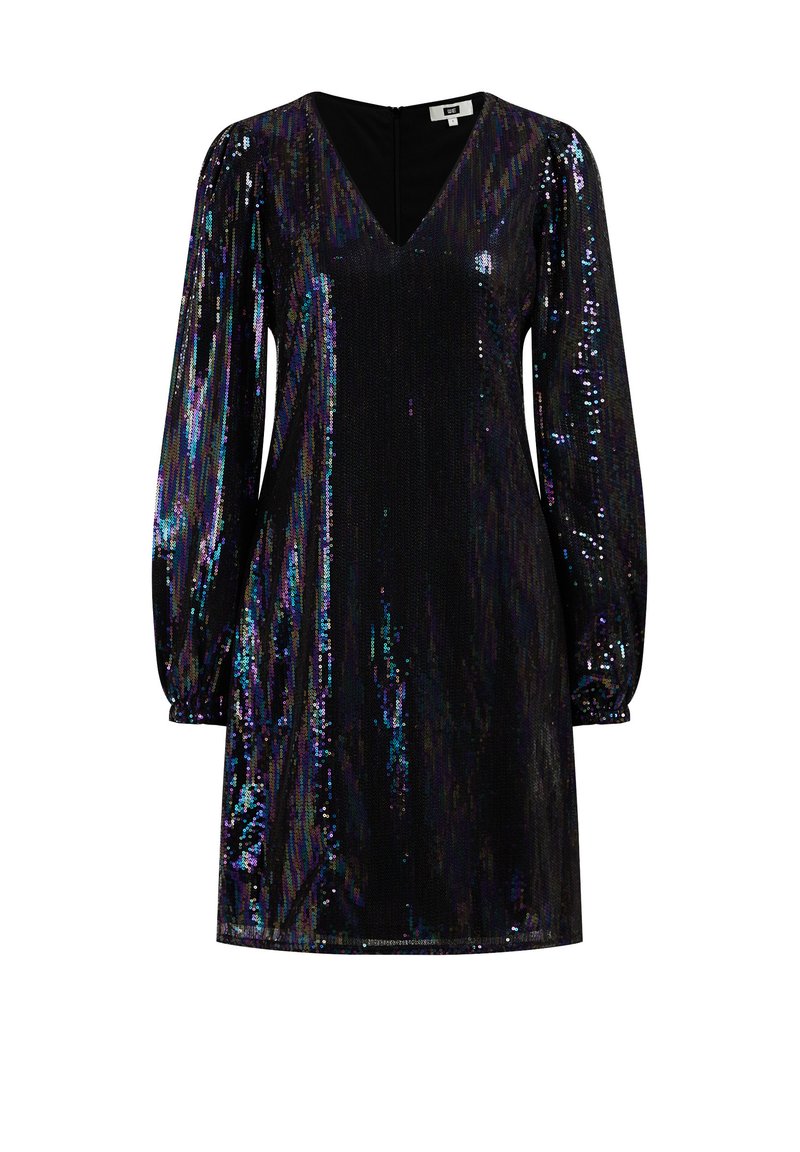 WE Fashion Cocktailjurk meerkleurig WE Fashion Cocktailjurk meerkleurig