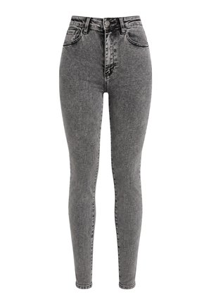 Elara, ELARA HIGHWAIST JEANS HIGHWAIST JEANS - Vaqueros pitillo - grau