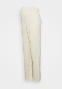 WIDE LEG TROUSER - Calças - beige