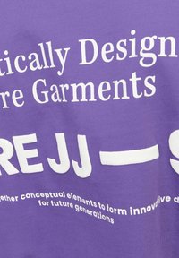 Jack & Jones GEDRUCKT RUNDHALS - Print T-shirt - deep lavender