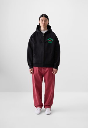 HOODED PRONTO JACKET - Sweat zippé - black