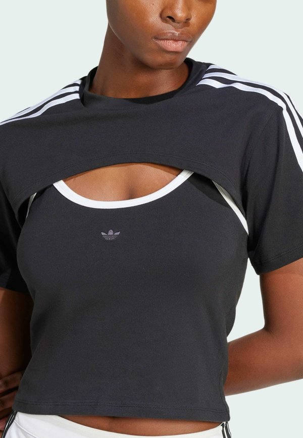 CUT-OUT TEE - Print T-shirt3