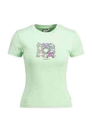 America Today, EDITH - T-shirt imprimé - light green