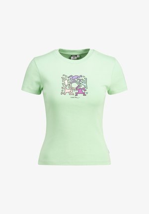 America Today, EDITH - T-shirt imprimé - light green