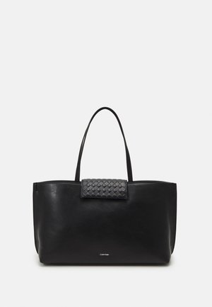 Calvin Klein QUILT - Käekott - black