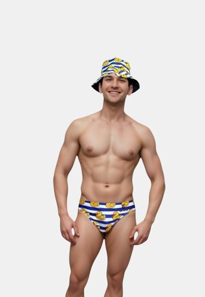 SET - Costume da bagno a slip - navy ducks