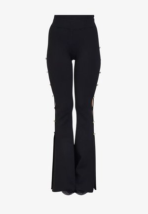 Versace Jeans Couture, A ZAMPA CON DETTAGLI - Pantalon classique - black