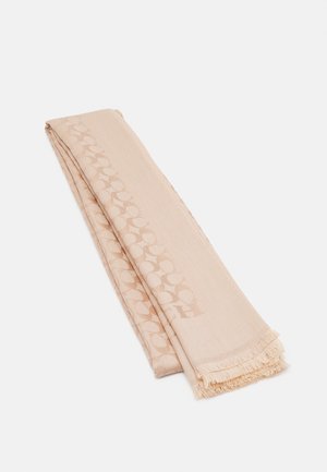 BICOLOR SIGNATURE STOLE - Huivi - champagne