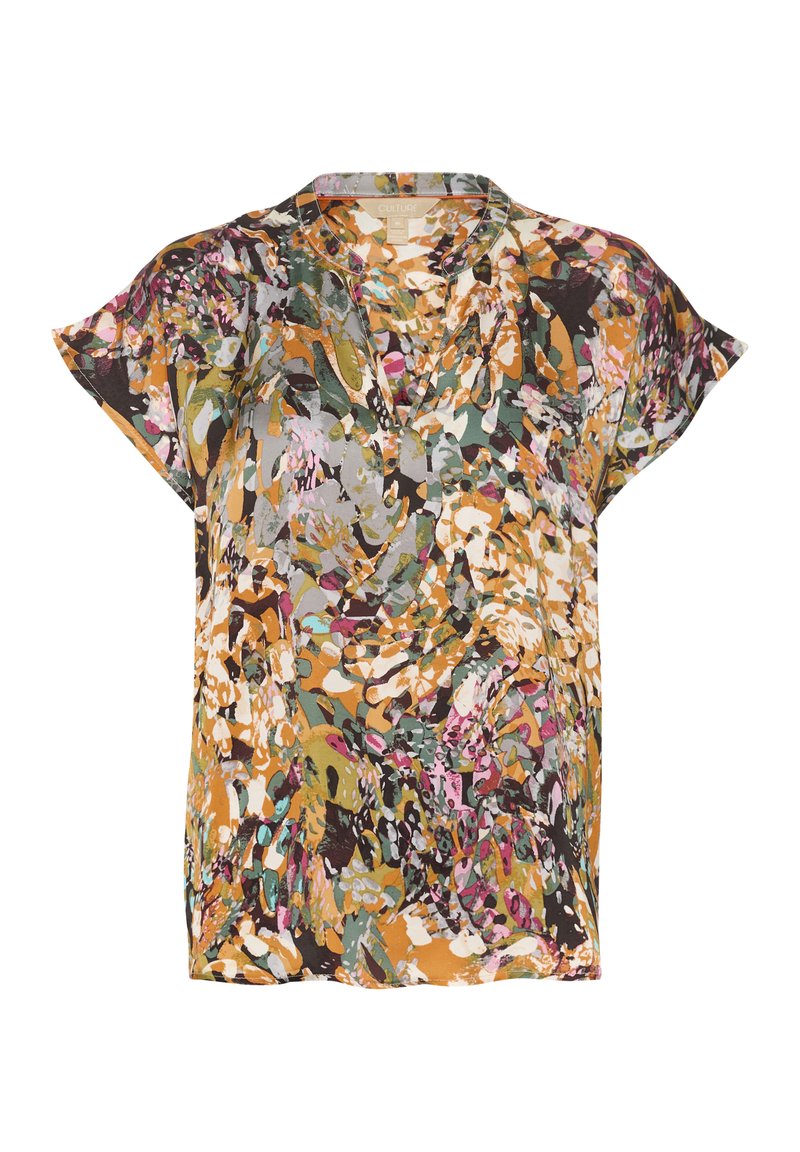 culture Blouse oranje