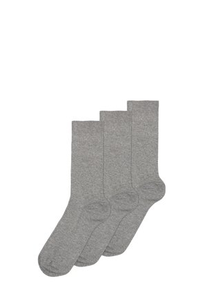 3ER PACK CASUAL - Socken - hellgrau melange