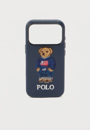 Polo Ralph Lauren BEAR IPHONE 17 PRO TECH CASE MOBILE UNISEX - Telefontok - navy/multu-coloured