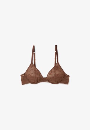 Etam, PURE DENTELLE - Sujetador con aros - brown