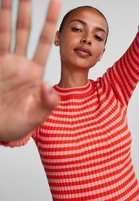 Pieces PCCRISTA O NECK  - Jumper - strawberry pink