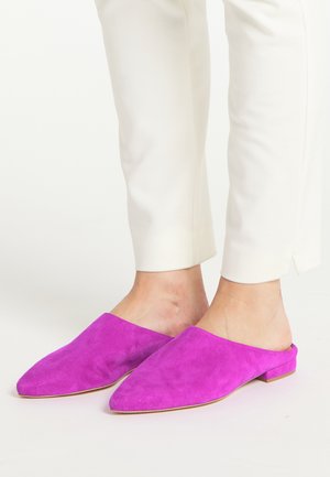 Slip-on sandaler - pink