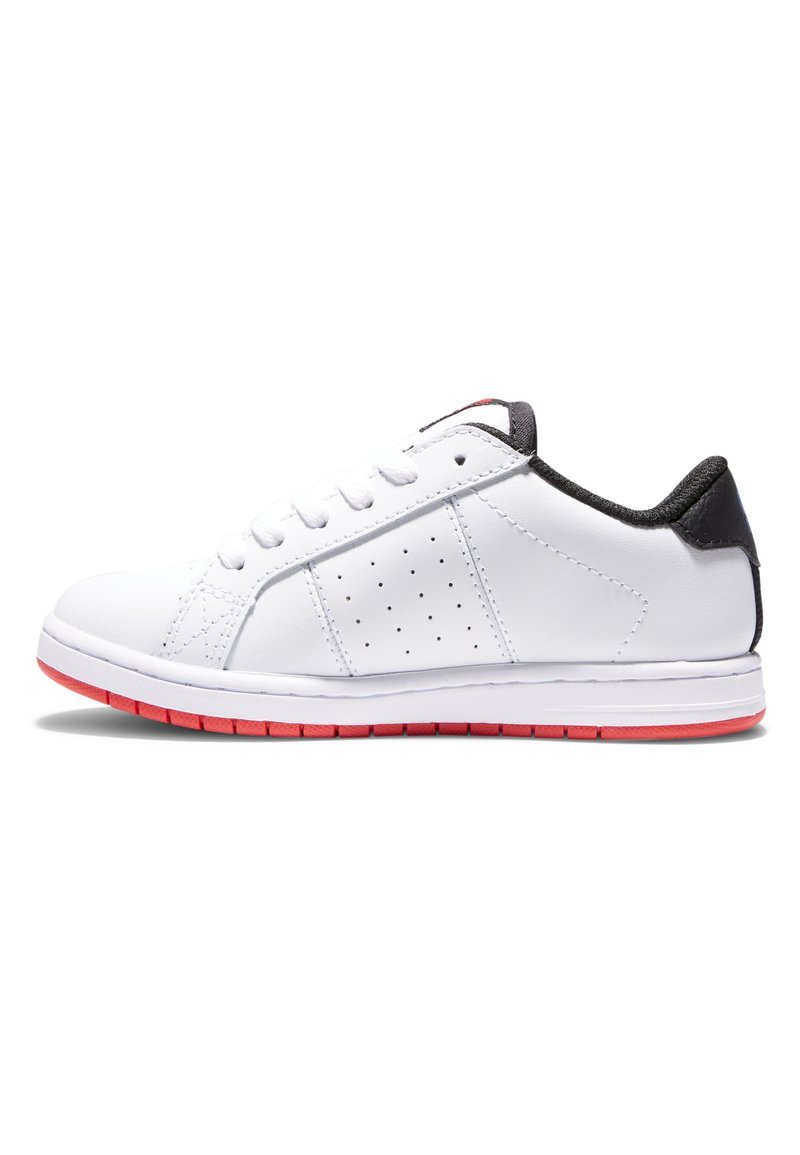 Kinder Sneaker low | DC Shoes Sneaker low white/black/red/rot - LZ69540 Kinder Sneaker low | DC Shoes Sneaker low white/black/red/rot - LZ69540