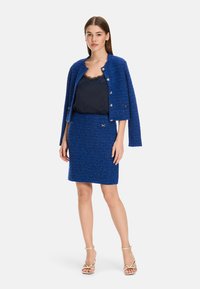 Marc Cain Bleistiftrock - deep royal blue