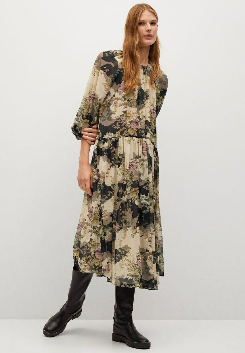 robe camouflage mango