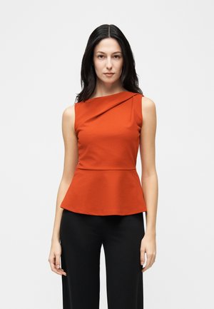 PEPLUM - Top - goji berry
