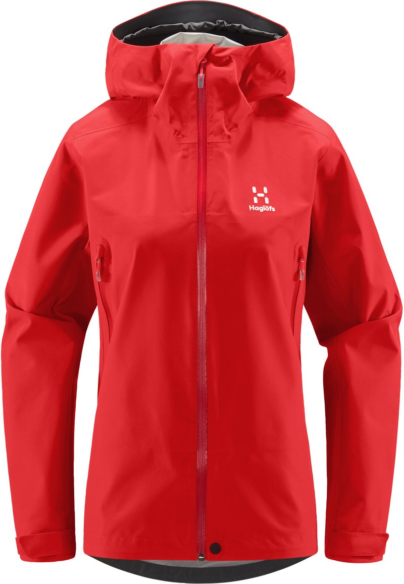 Haglöfs Hardshell-jas donkerrood Haglöfs Hardshell-jas donkerrood