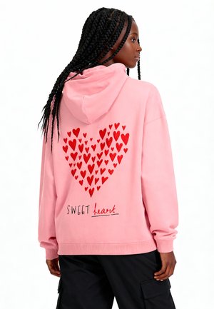 Sweat à capuche - pink