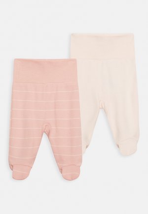 UNISEX 2PACK - Legíny - hellrosa / ringel