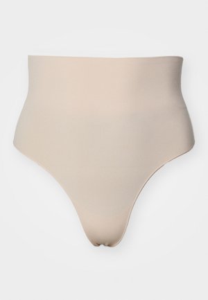 NEARLY NAKED HIGH WAIST THONG - Shapewear - bad beige