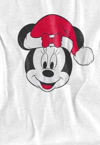 Disney MINNIE MOUSE CHRISTMAS - Print T-shirt - white