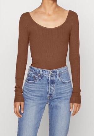 Pullover - brown