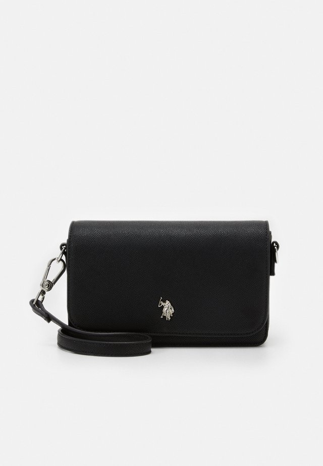 JONES FLAP BAG - Sac bandoulière - black