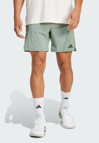 adidas Performance Pantalón corto de deporte - silver green