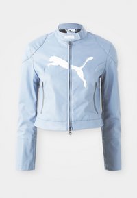 FUTURE ARCHIVE RACER JACKET - Jachetă din imitație de piele - cool blue