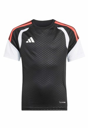 TIRO 26 COMPETITION TRAINING  - Sports T-shirt - black semi lucid red