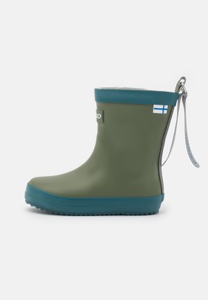 KUMI UNISEX - Kumisaappaat - bronze green/deep teal