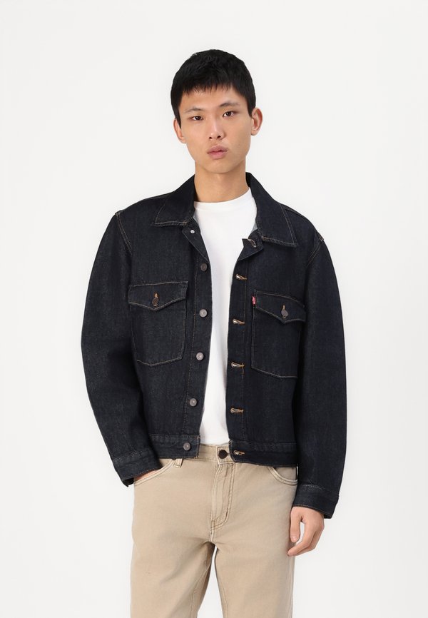 EMBARCADERO STATION - Denim jacket - love your smile rinse3