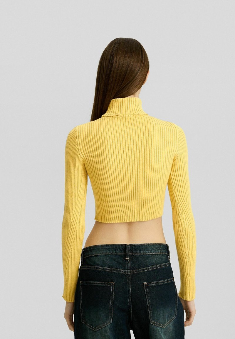 Bershka Jumper mustard yellow (Pre-owned)