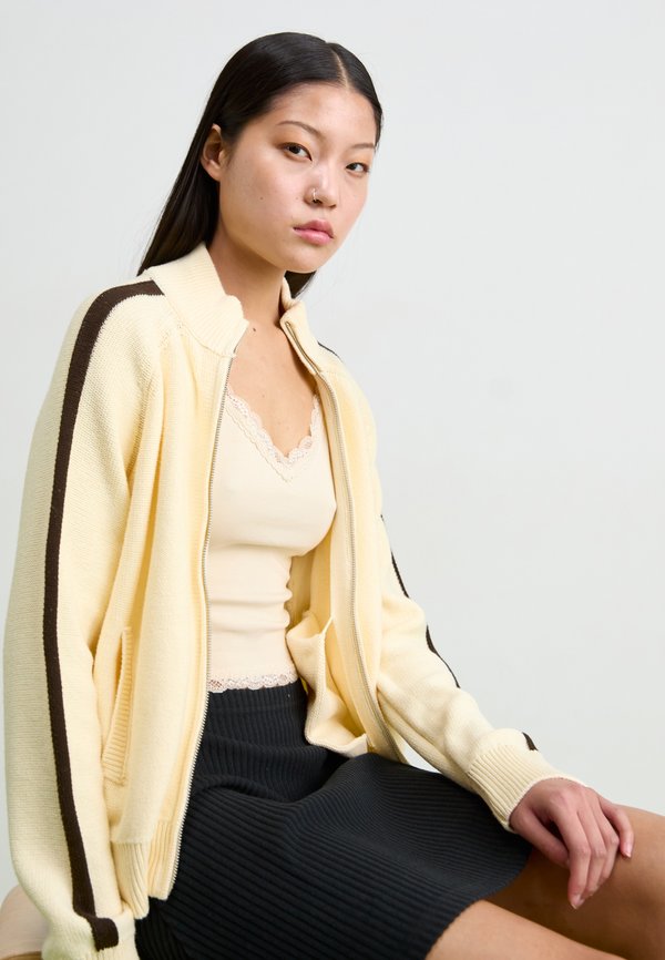 FRANKIE TRACK - Cardigan - dove3