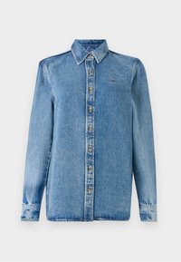 LANA SHIRT - Nööpidega pluus - blue denim