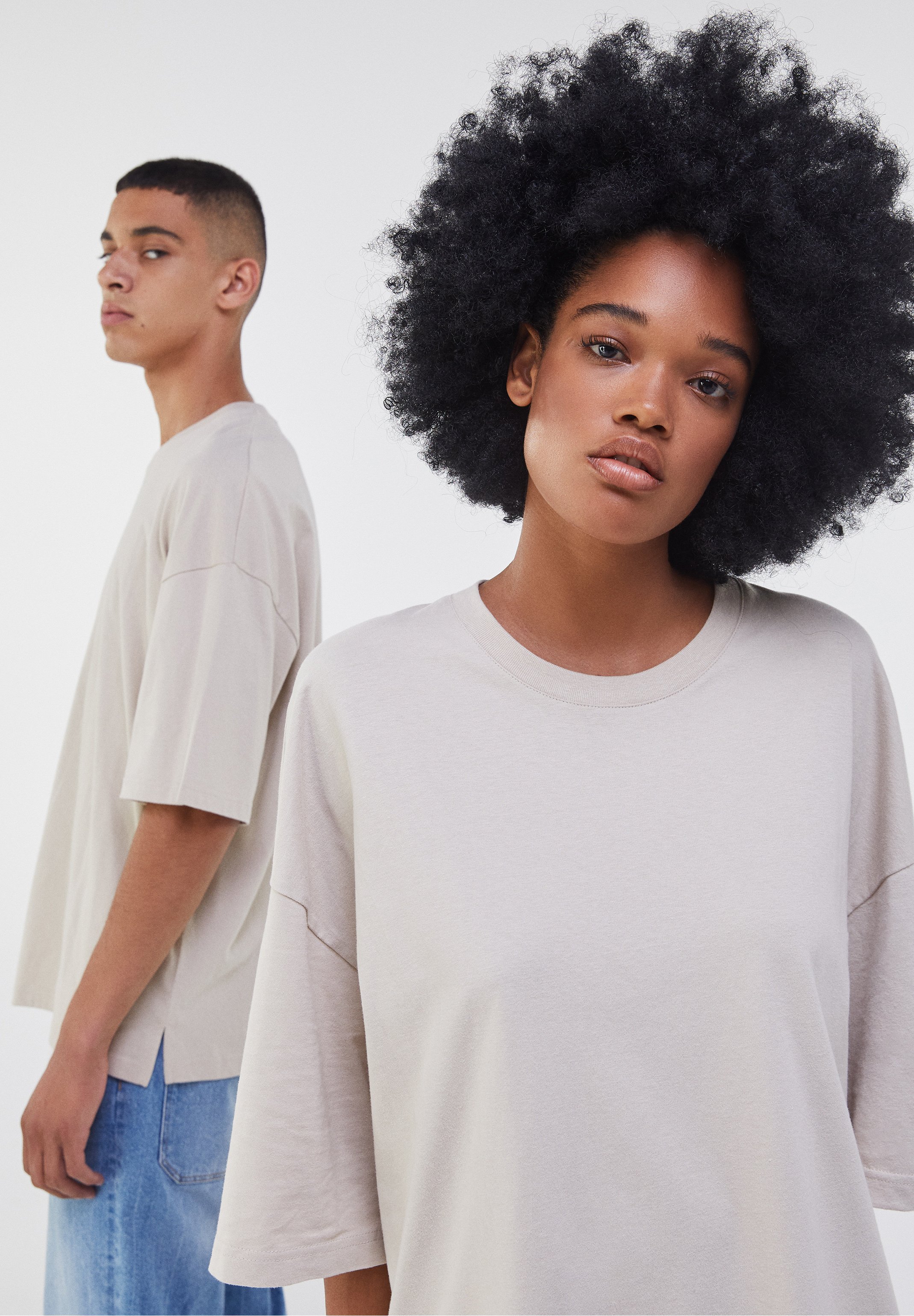 Herrer OVERSIZED UNISEX - T-shirts basic Herrer OVERSIZED UNISEX - T-shirts basic
