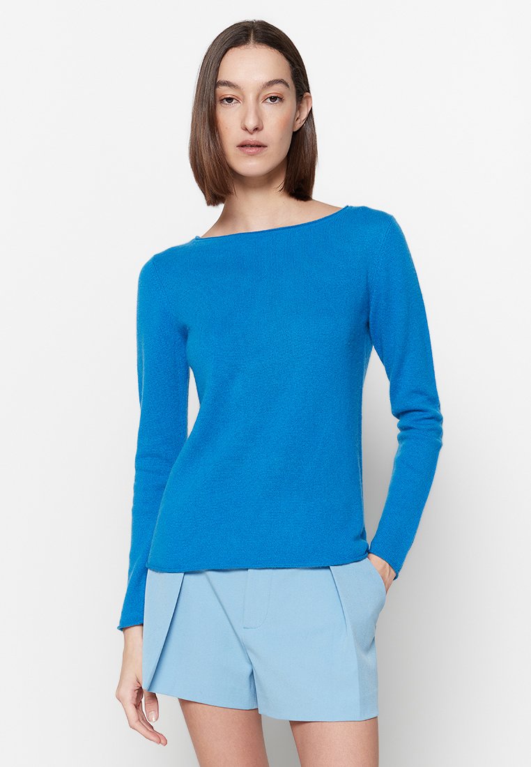 Just Cashmere Trui blauw