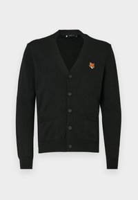 FOX HEAD REGULAR CARDIGAN - Adīta jaka - black