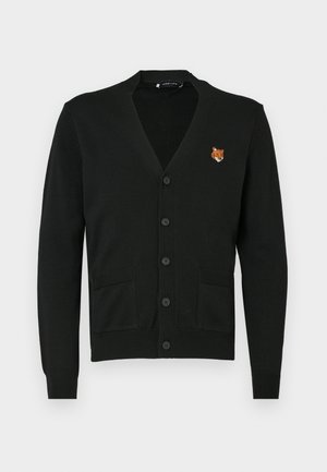 FOX HEAD REGULAR CARDIGAN - Kardigan - black